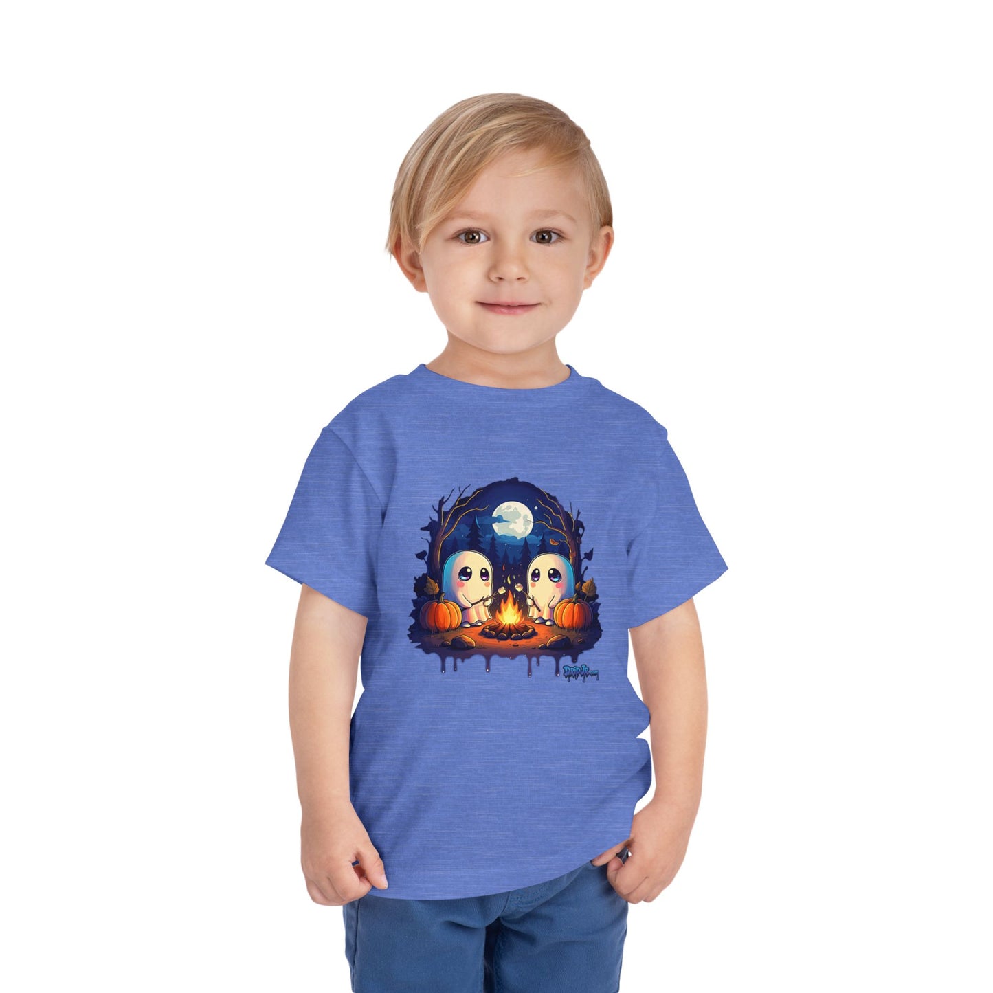 GHOSTLY MARSHMALLOWS - Toddler Short Sleeve Tee