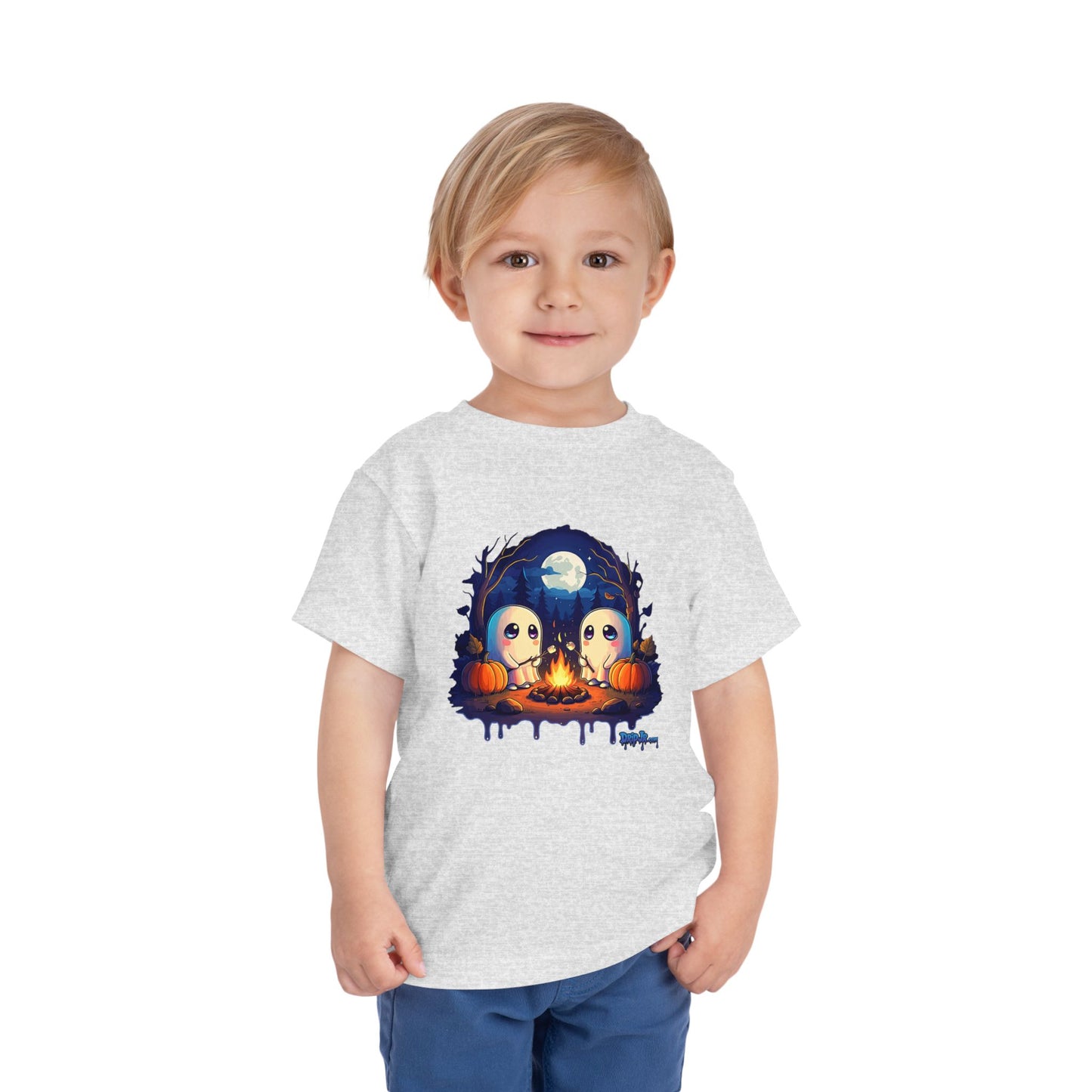 GHOSTLY MARSHMALLOWS - Toddler Short Sleeve Tee