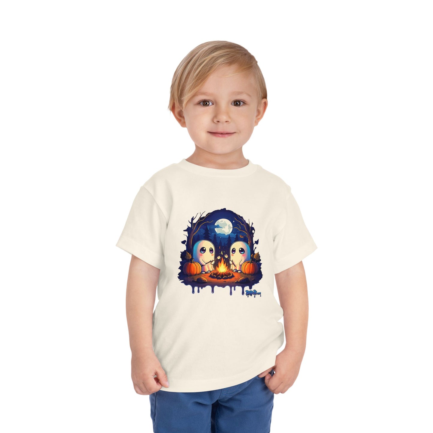 GHOSTLY MARSHMALLOWS - Toddler Short Sleeve Tee