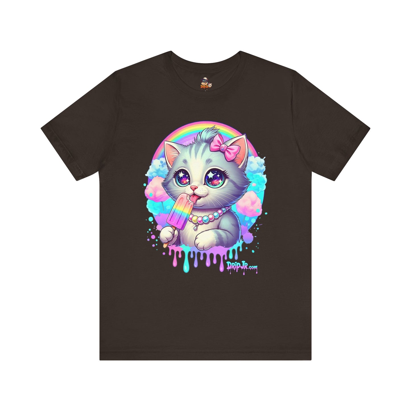 KITTY RAINBOW - Unisex Jersey Short Sleeve Tee