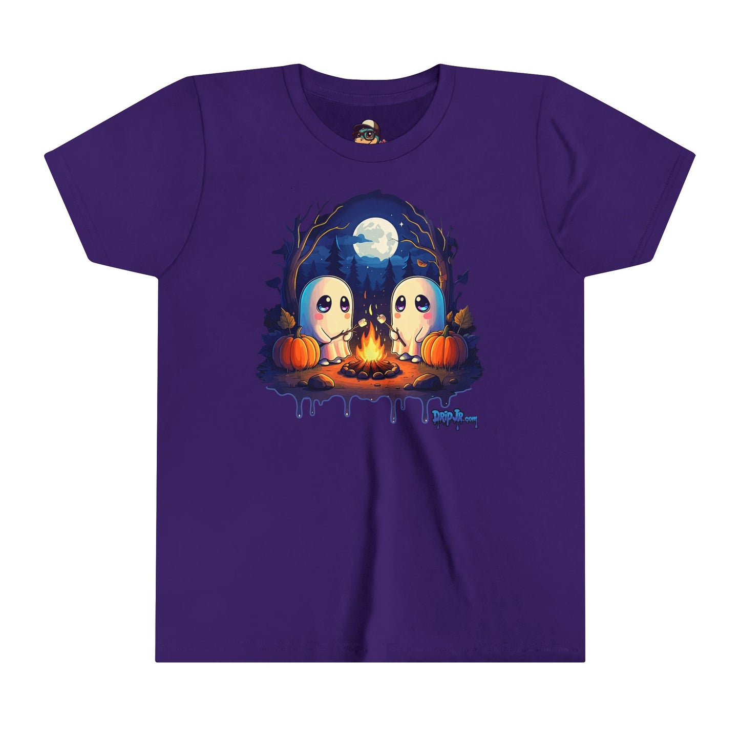 GHOSTLY MARSHMALLOW  - Youth Short Sleeve Tee