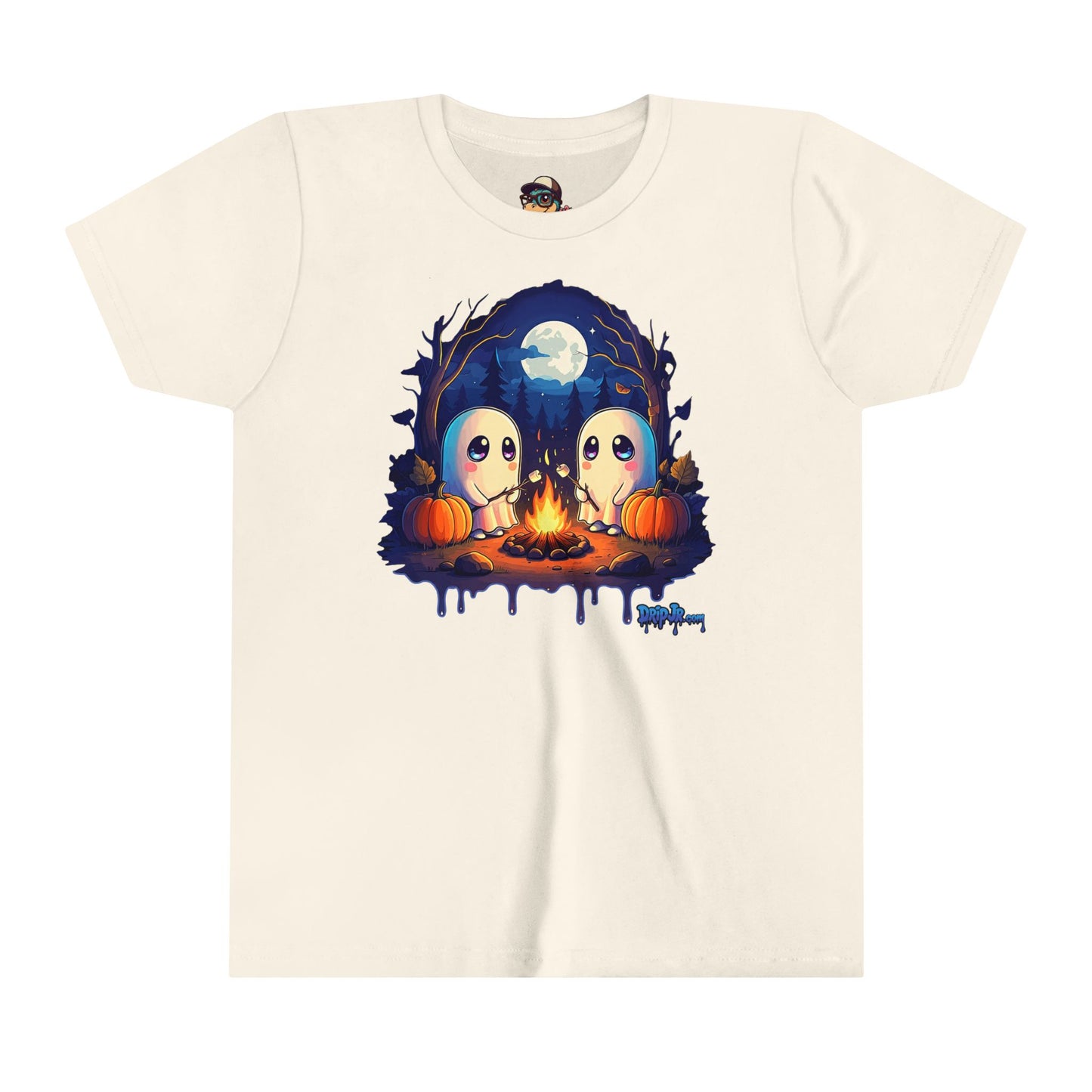 GHOSTLY MARSHMALLOW  - Youth Short Sleeve Tee